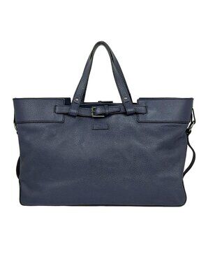 Gucci Tote Navy Leather